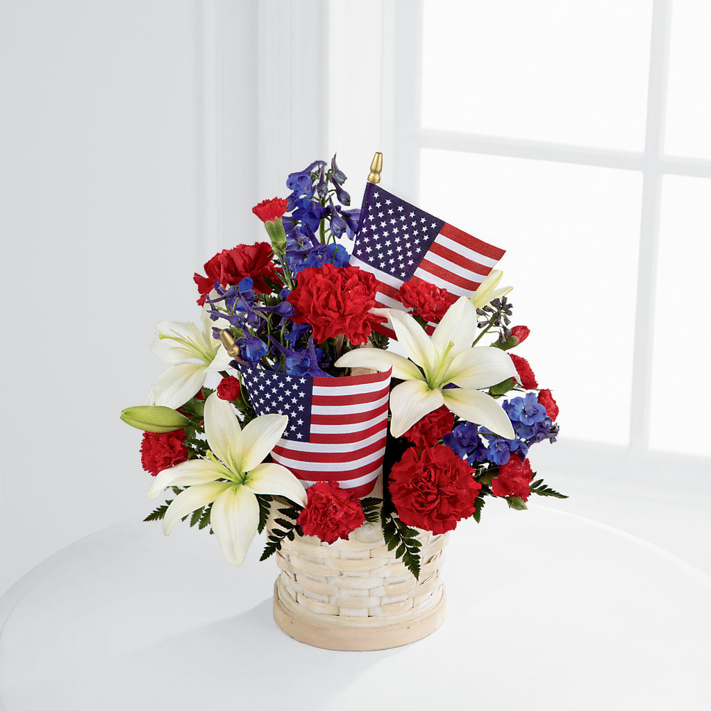 American Glory Bouquet – Twigs N Blooms, Gaylord MI