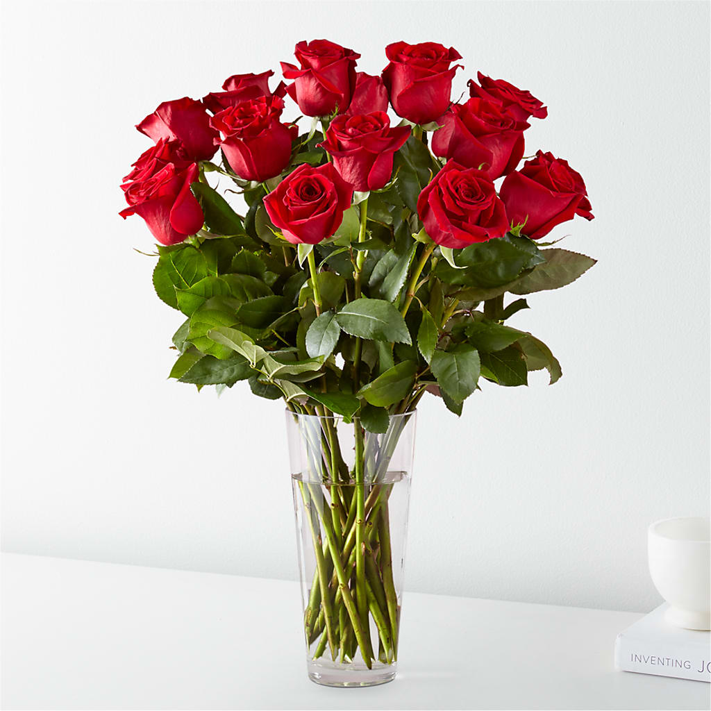 Long Stem Red Rose Bouquet – Twigs N Blooms, Gaylord MI