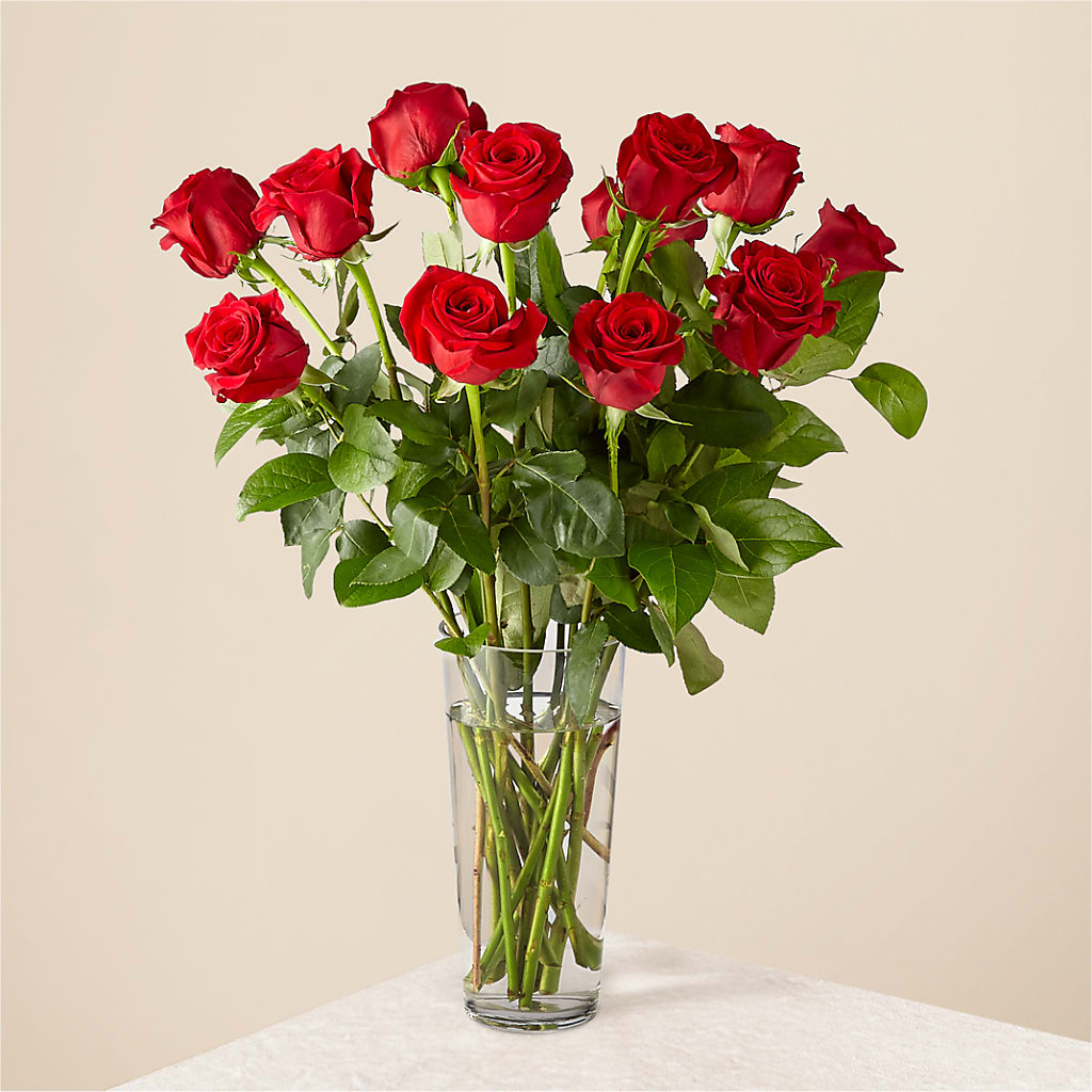 Long Stem Red Rose Bouquet – Twigs N Blooms, Gaylord MI