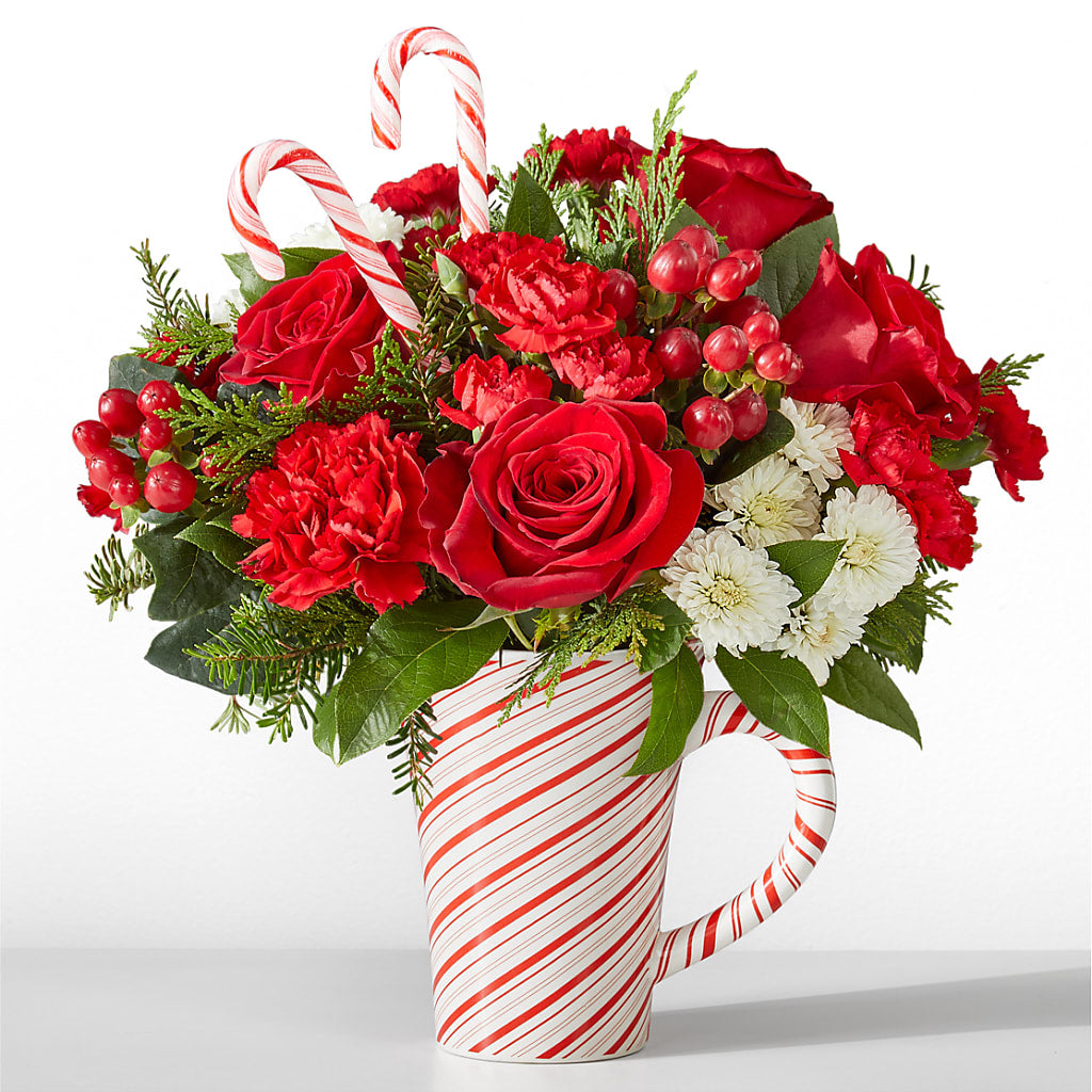 Peppermint Swirl Mug – Twigs N Blooms, Gaylord MI