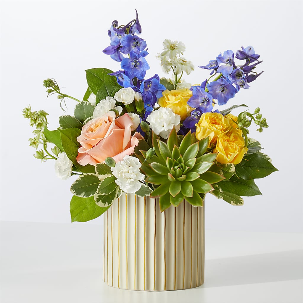 Cobalt Reverie Bouquet – Twigs N Blooms, Gaylord MI