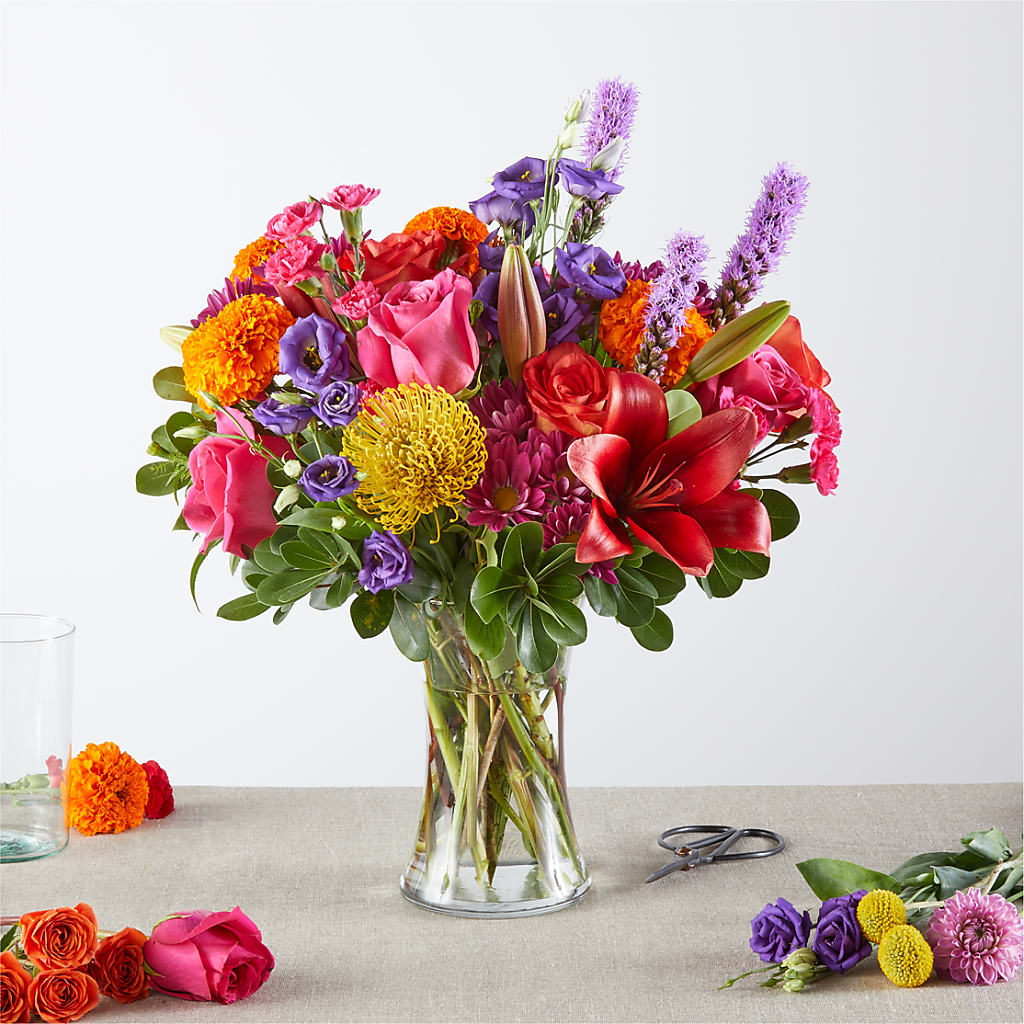Feast of Color – A Florist Original – Twigs N Blooms, Gaylord MI