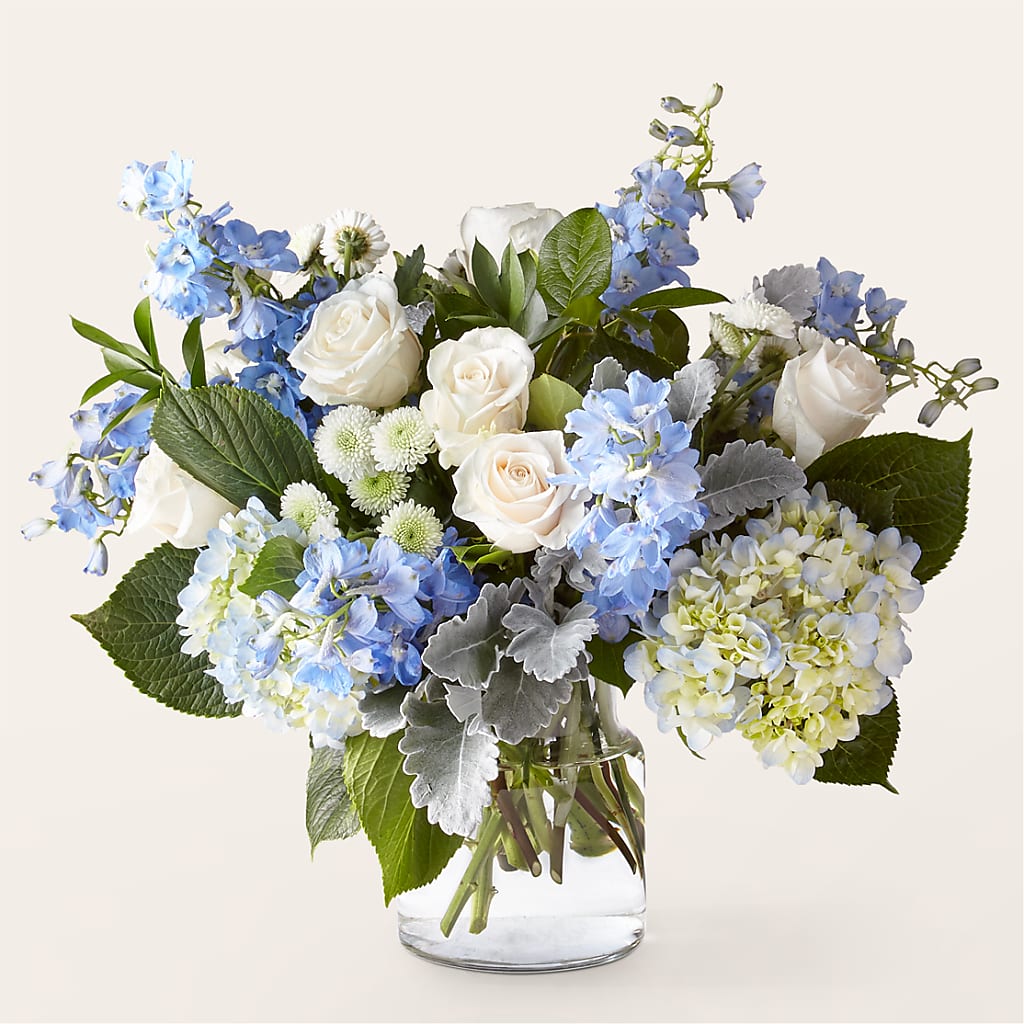 Clear Skies Bouquet – Twigs N Blooms, Gaylord MI