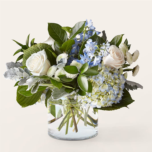 Clear Skies Bouquet – Twigs N Blooms, Gaylord MI