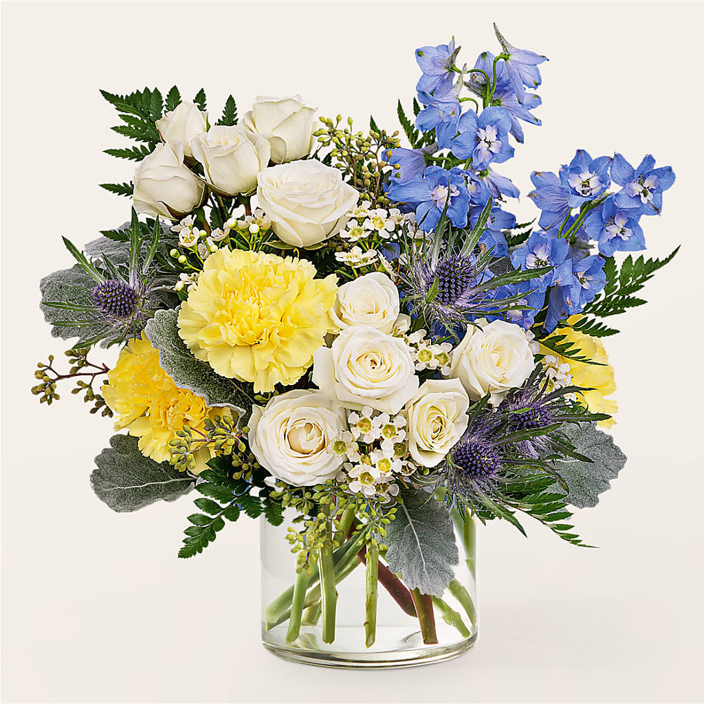 Lemon Sorbet Bouquet – Twigs N Blooms, Gaylord MI