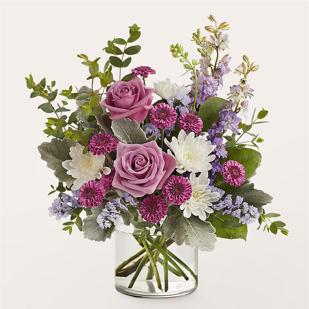 Violet Frost Bouquet – Twigs N Blooms, Gaylord MI