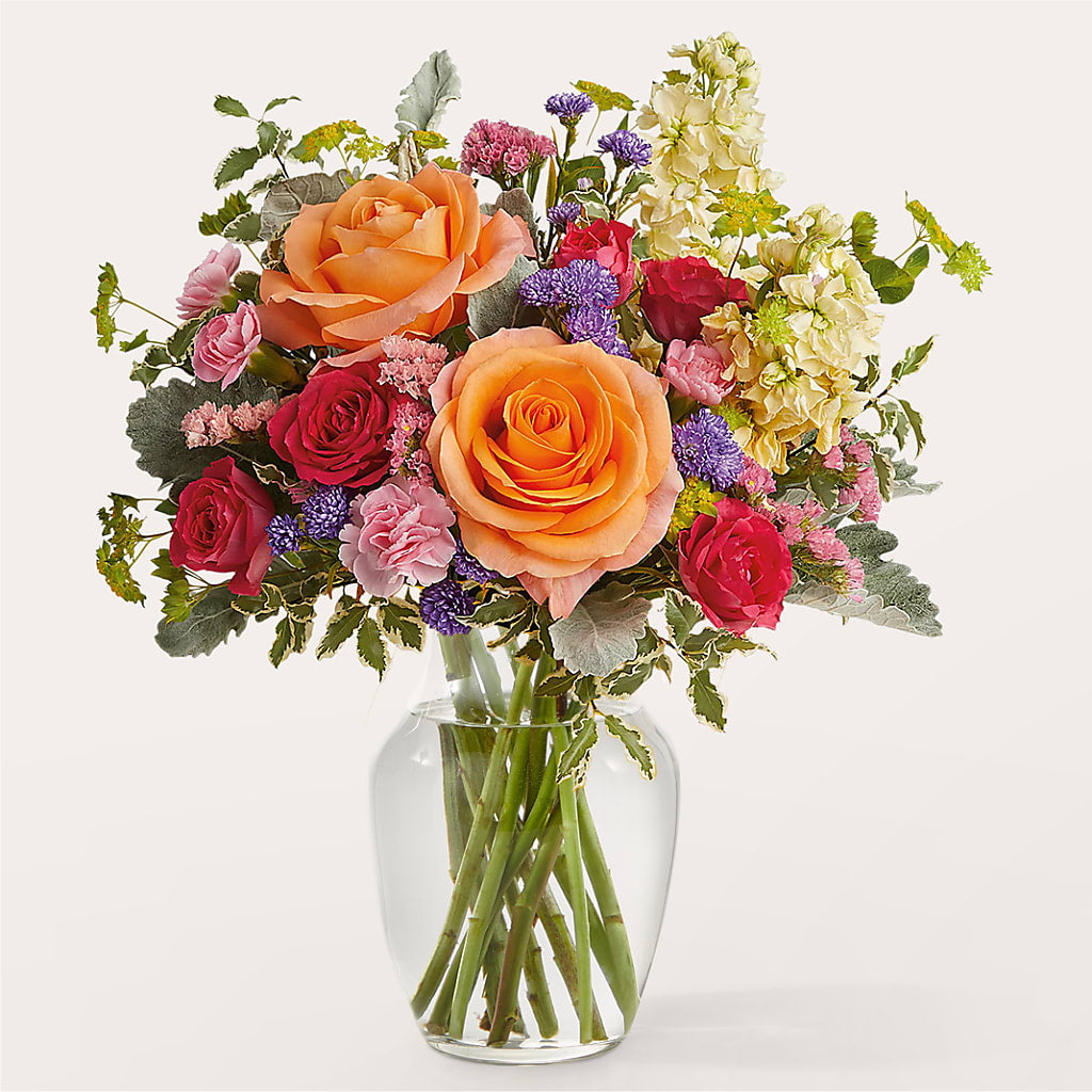 Tangerine Tango Bouquet – Twigs N Blooms, Gaylord MI