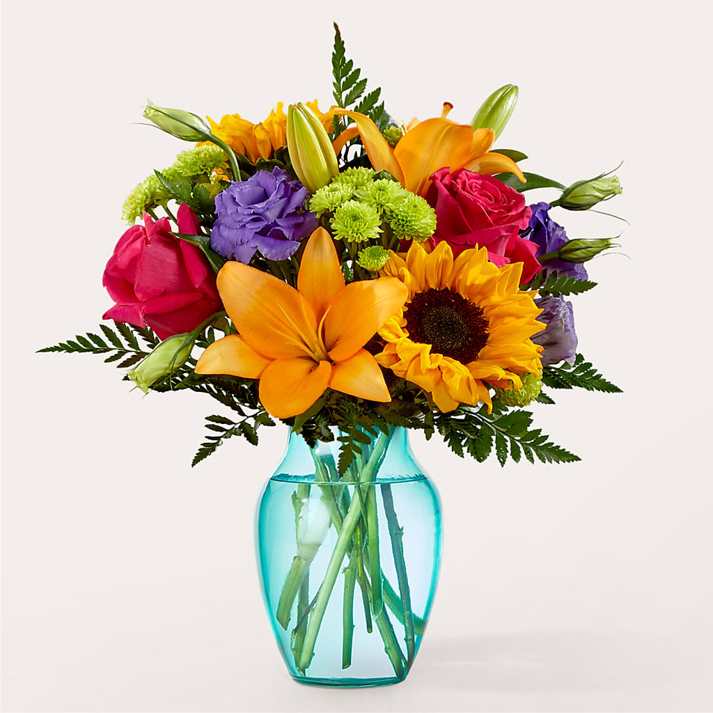 Double Rainbow Bouquet – Twigs N Blooms, Gaylord MI