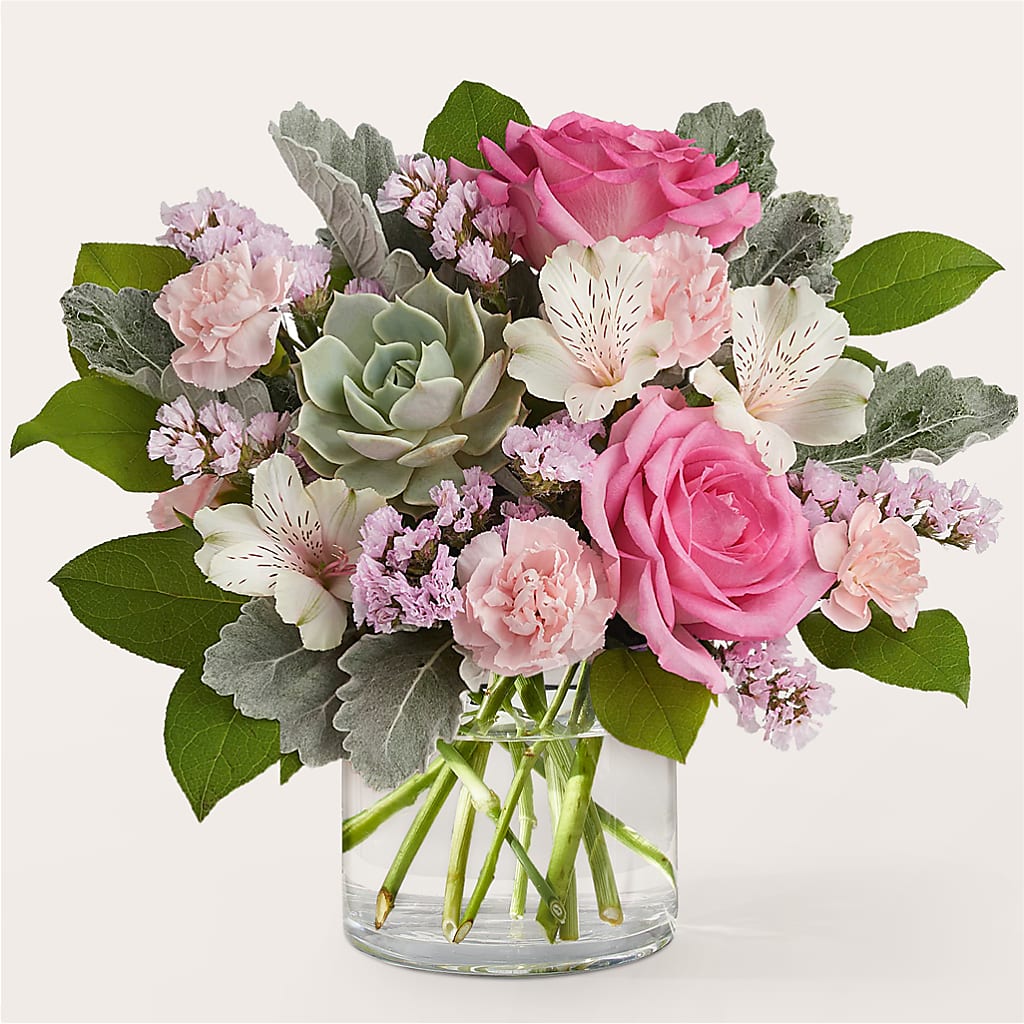 Dusty Rose Bouquet – Twigs N Blooms, Gaylord MI