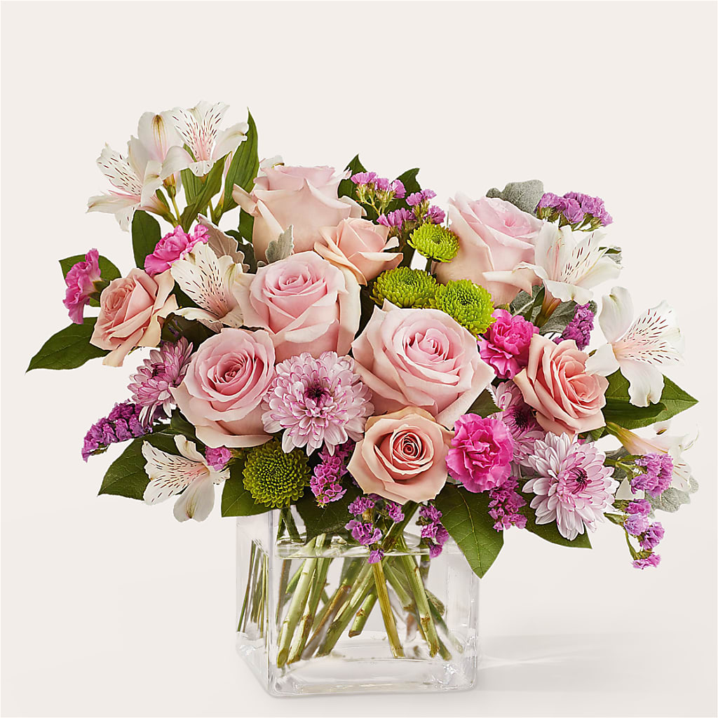 Pink Suede Bouquet – Twigs N Blooms, Gaylord MI