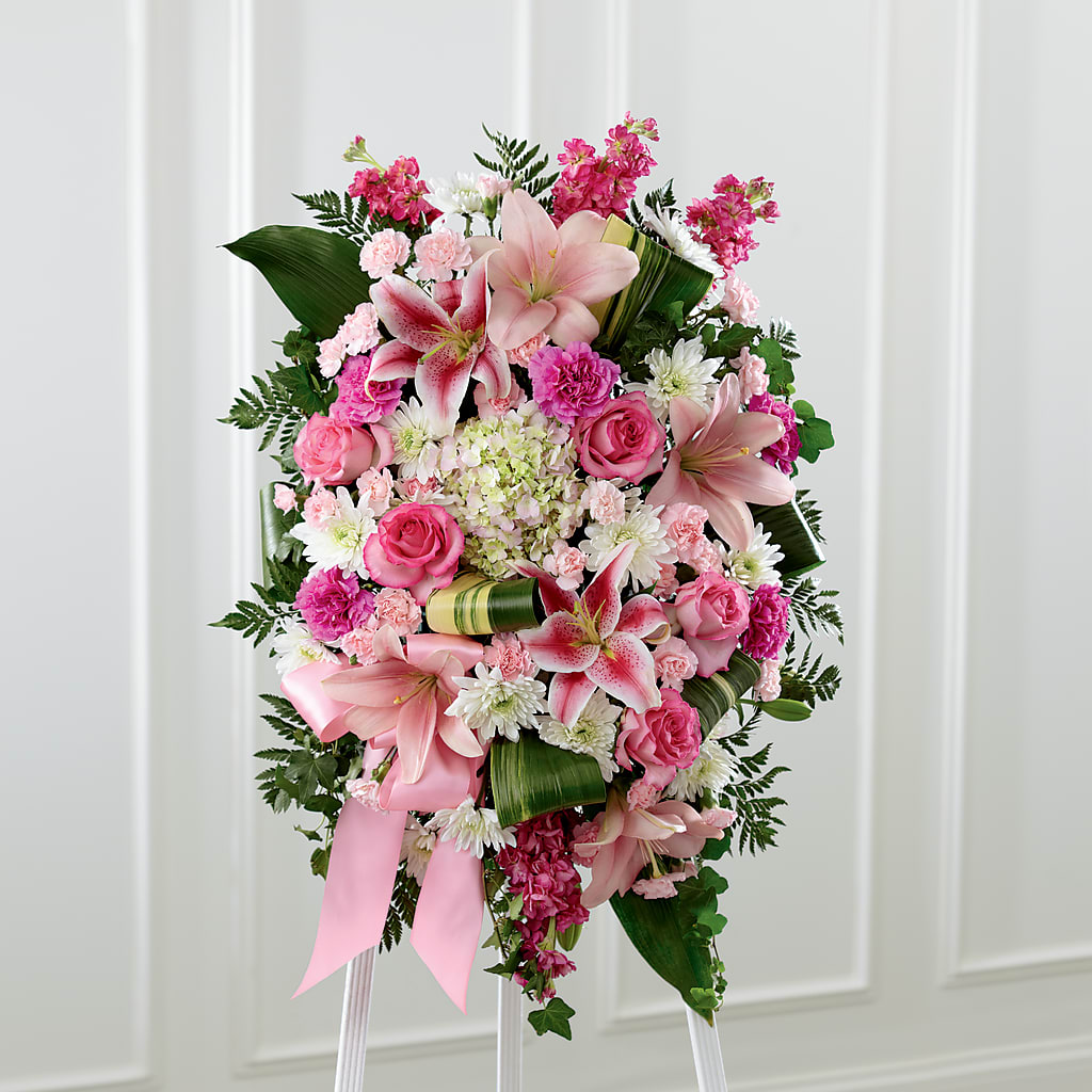 Comforting Standing Spray – Twigs N Blooms, Gaylord MI