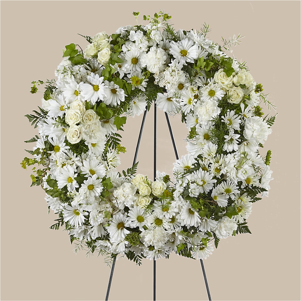 Faithful Wishes Wreath – Twigs N Blooms, Gaylord MI