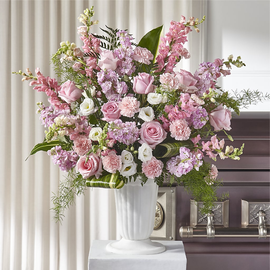Divine Comfort Arrangement – Twigs N Blooms, Gaylord MI