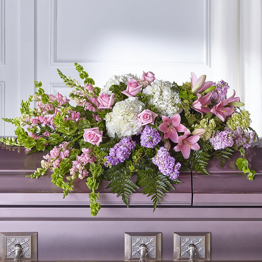 Life's Gratitude Casket Spray – Twigs N Blooms, Gaylord MI