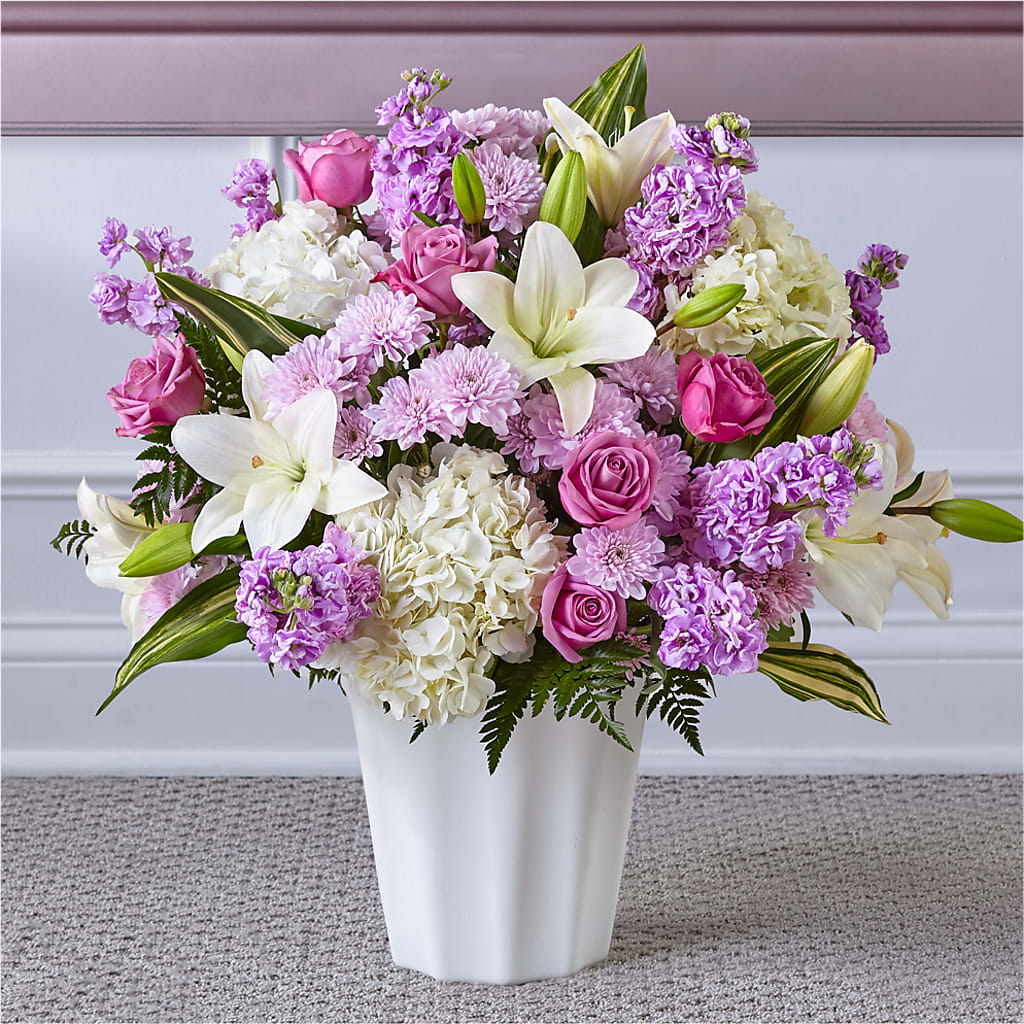 Heaven Sent Floor Basket – Twigs N Blooms, Gaylord MI