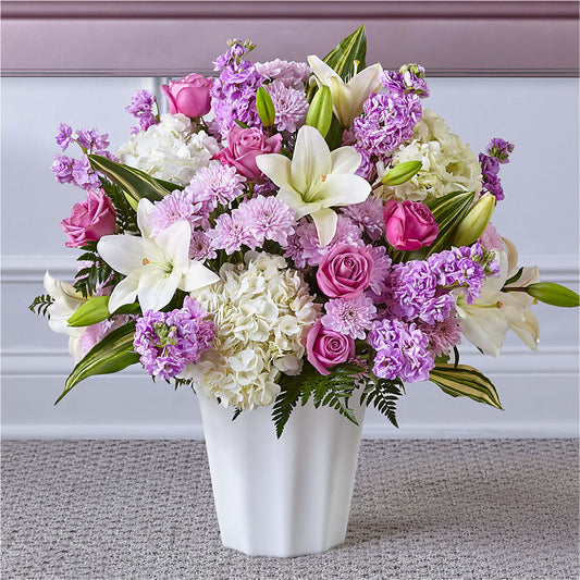 Heaven Sent Floor Basket – Twigs N Blooms, Gaylord MI