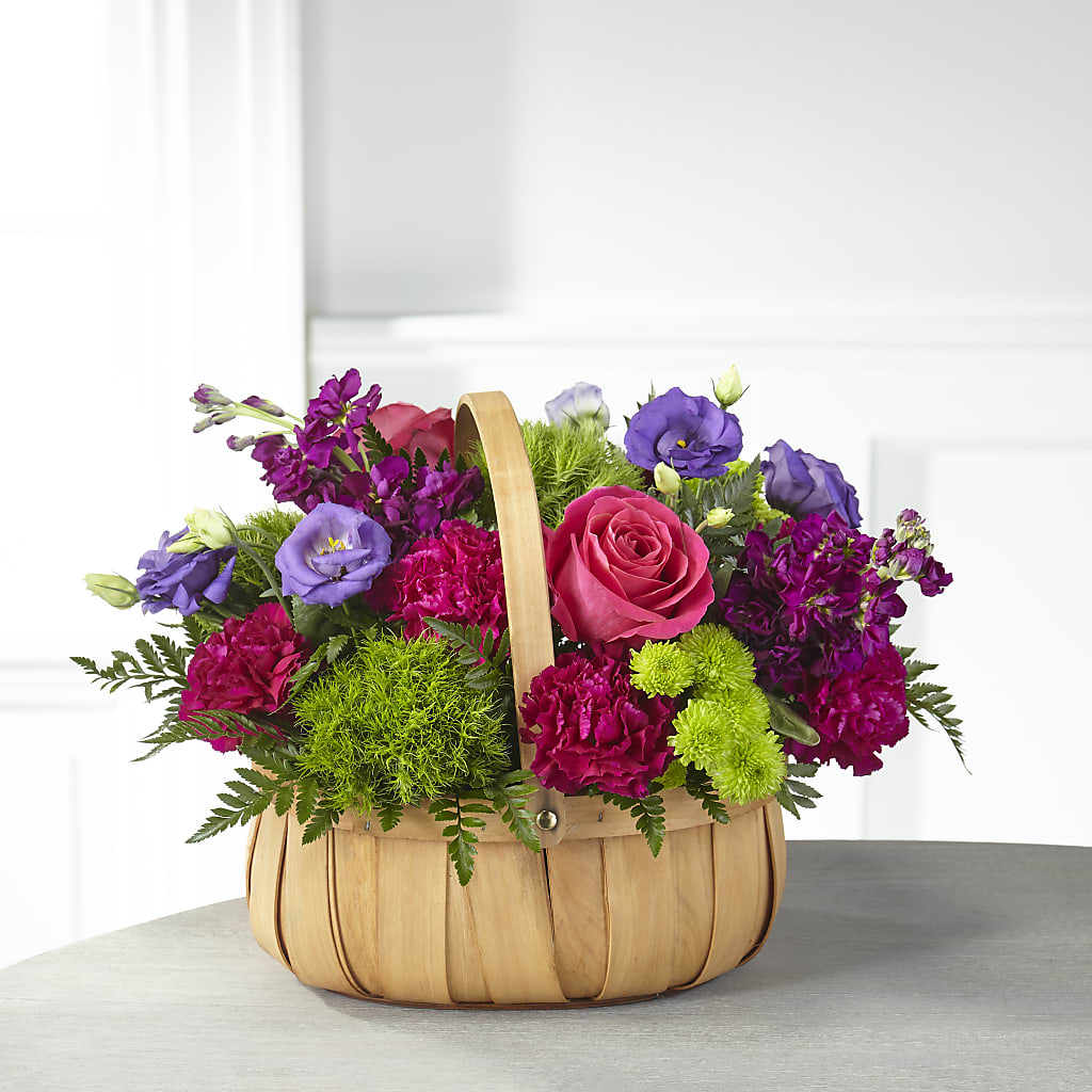 Serene Sanctuary Basket – Twigs N Blooms, Gaylord MI
