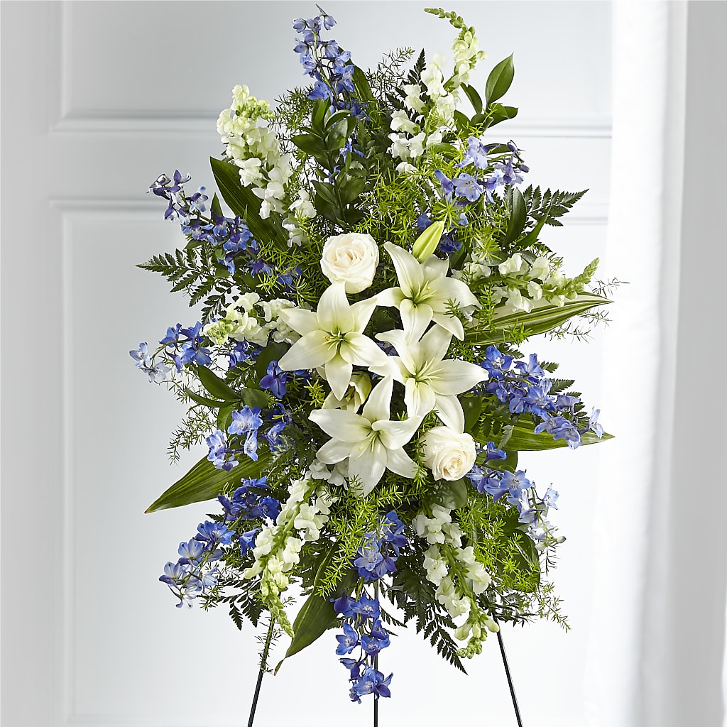 Faithful Friend Standing Spray – Twigs N Blooms, Gaylord MI
