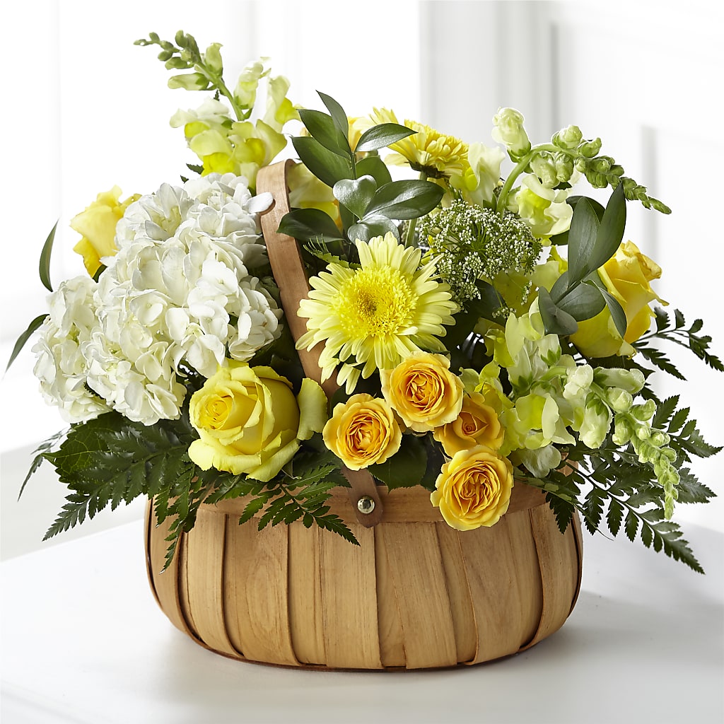Rustic Remembrance Basket – Twigs N Blooms, Gaylord MI