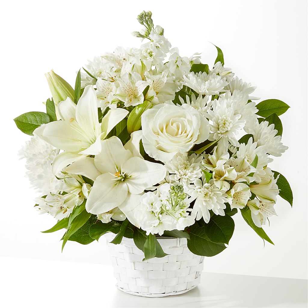 Peaceful Reflections Arrangement – Twigs N Blooms, Gaylord MI