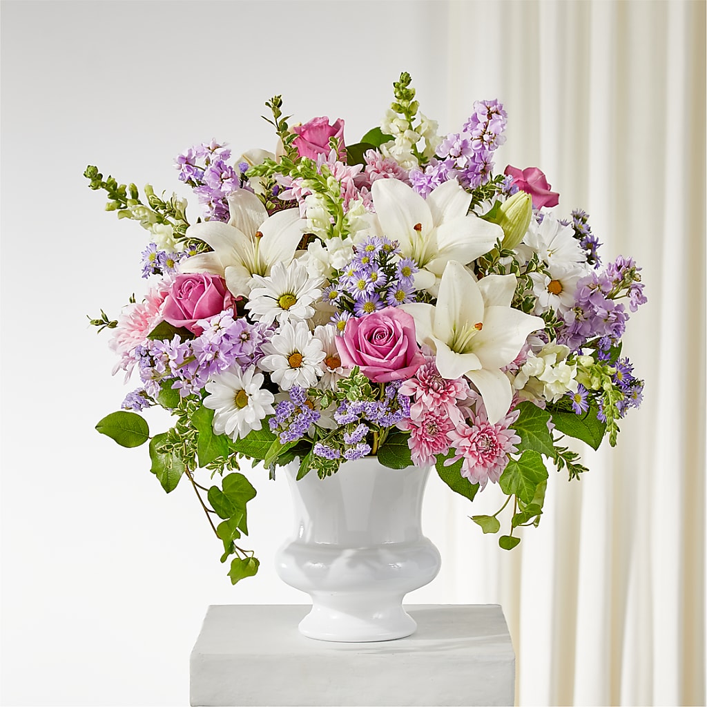 Remarkable Life Urn Arrangement – Twigs N Blooms, Gaylord MI