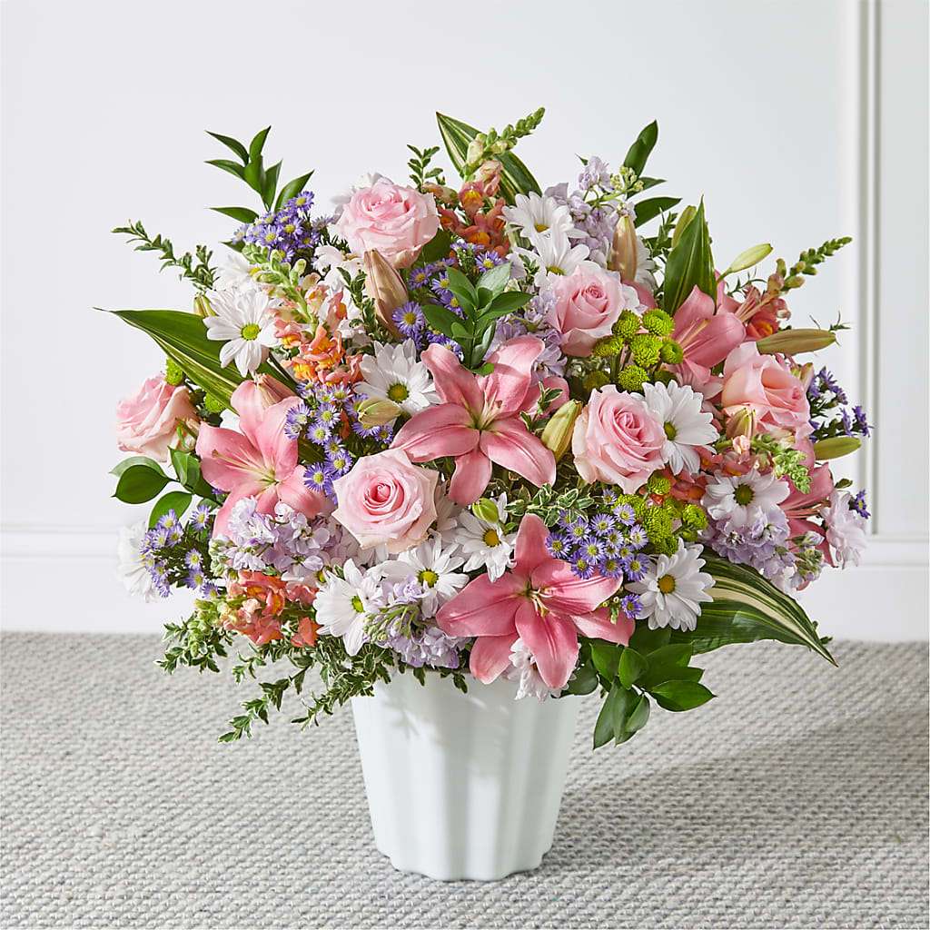 Abundant Compassion Floor Basket – Twigs N Blooms, Gaylord MI