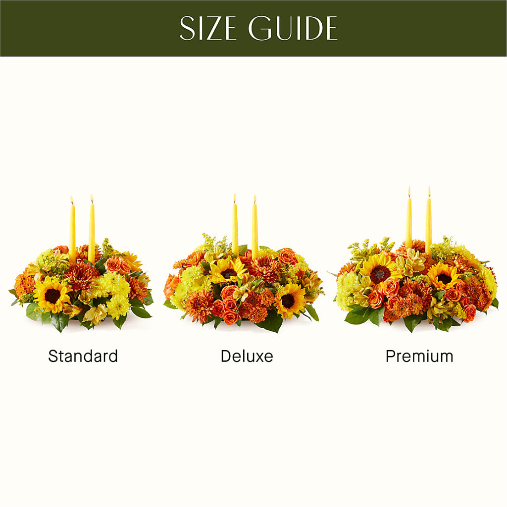 Autumn Harmony Centerpiece – Twigs N Blooms, Gaylord MI