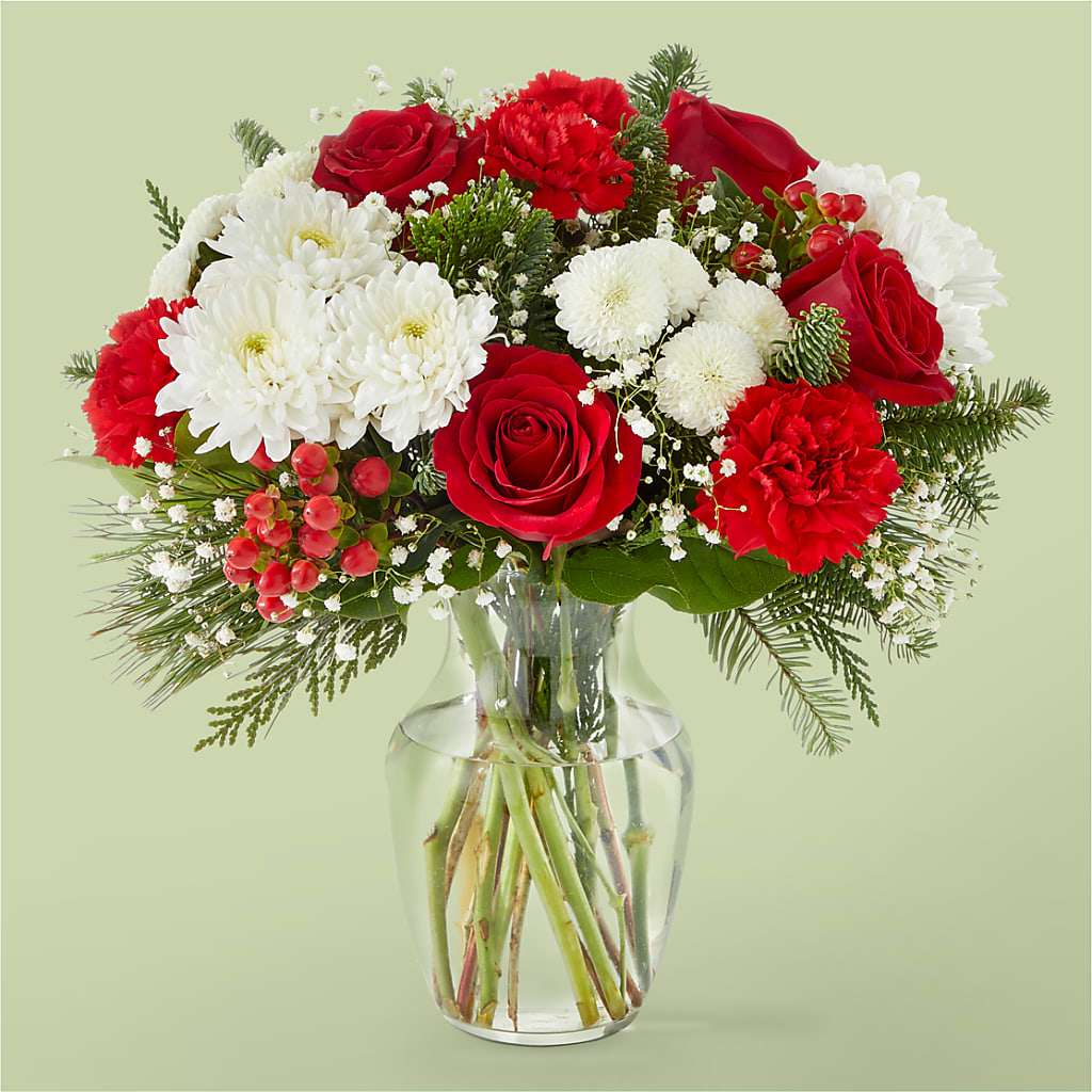 Chance of Flurries Bouquet – Twigs N Blooms, Gaylord MI