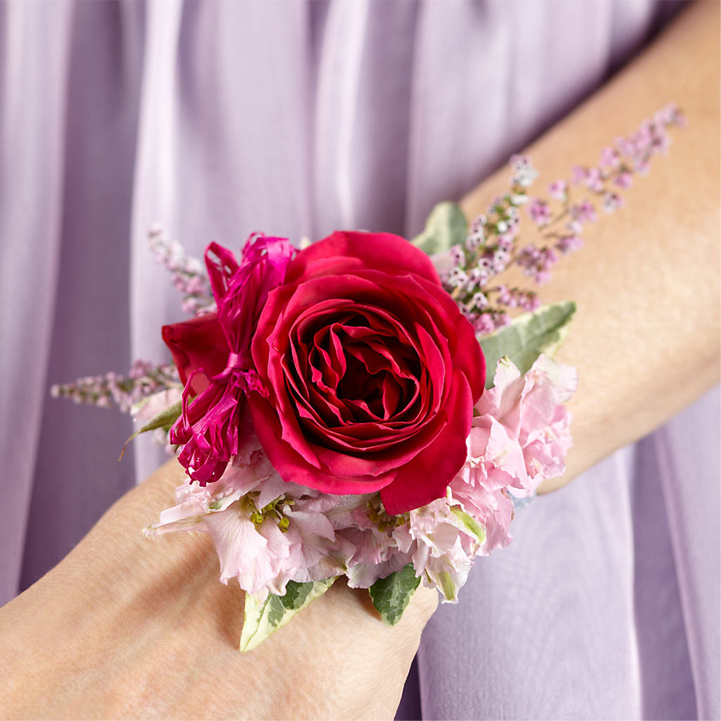 Rose Charm Corsage – Twigs N Blooms, Gaylord MI