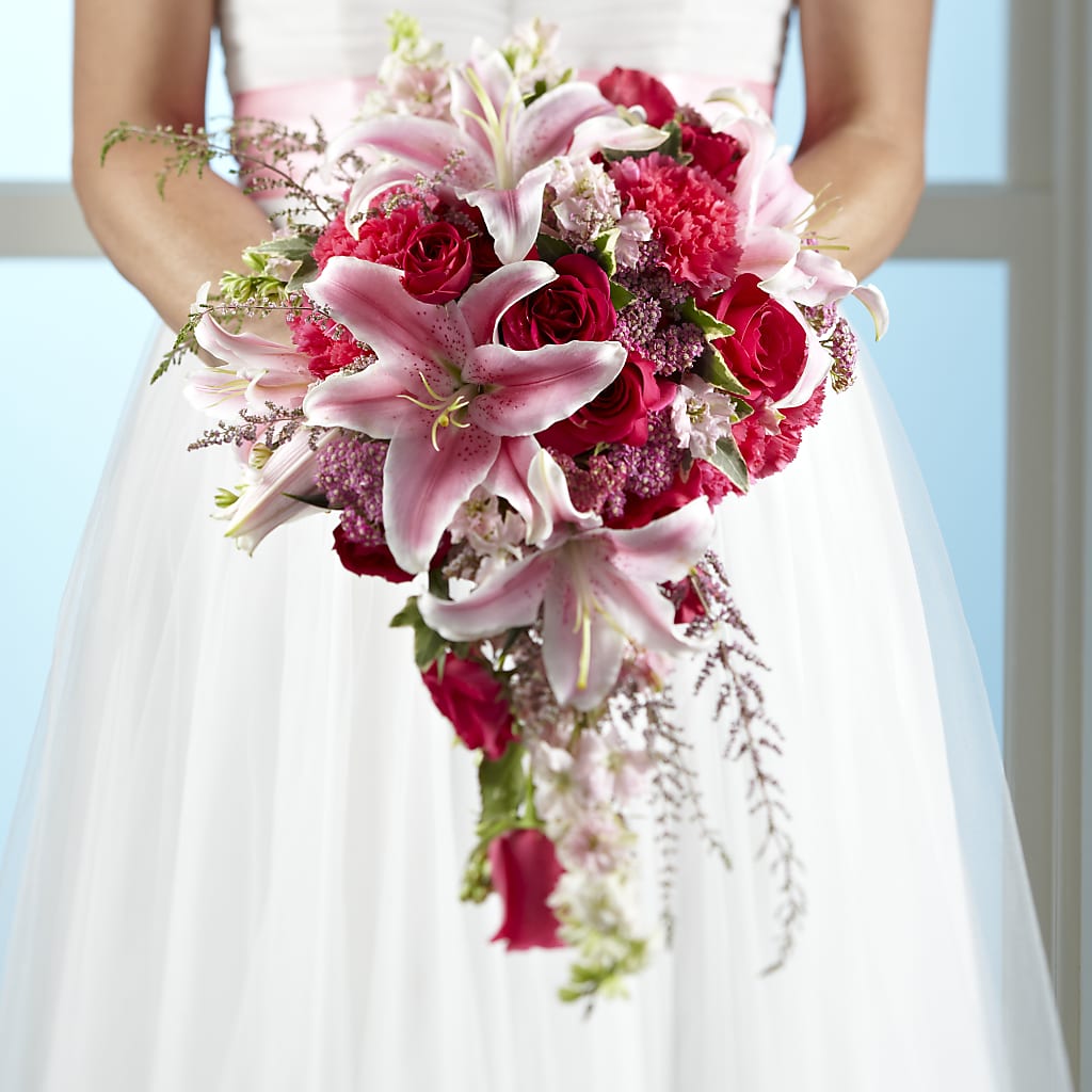 Lily & Rose Bouquet – Twigs N Blooms, Gaylord MI