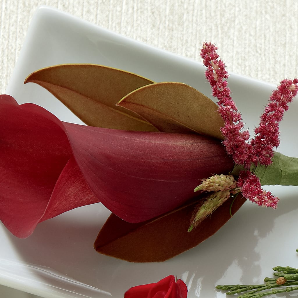 Red Calla Boutonniere – Twigs N Blooms, Gaylord MI