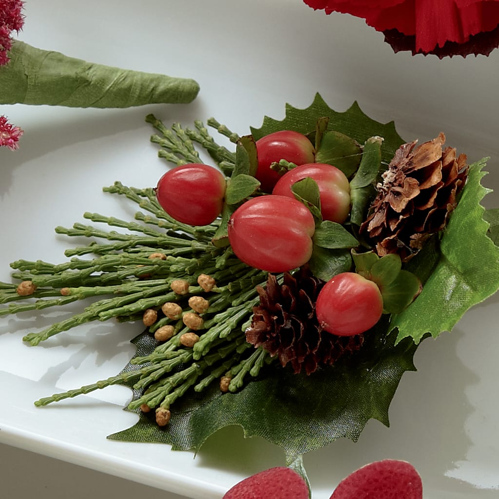 Red Berry Boutonniere – Twigs N Blooms, Gaylord MI