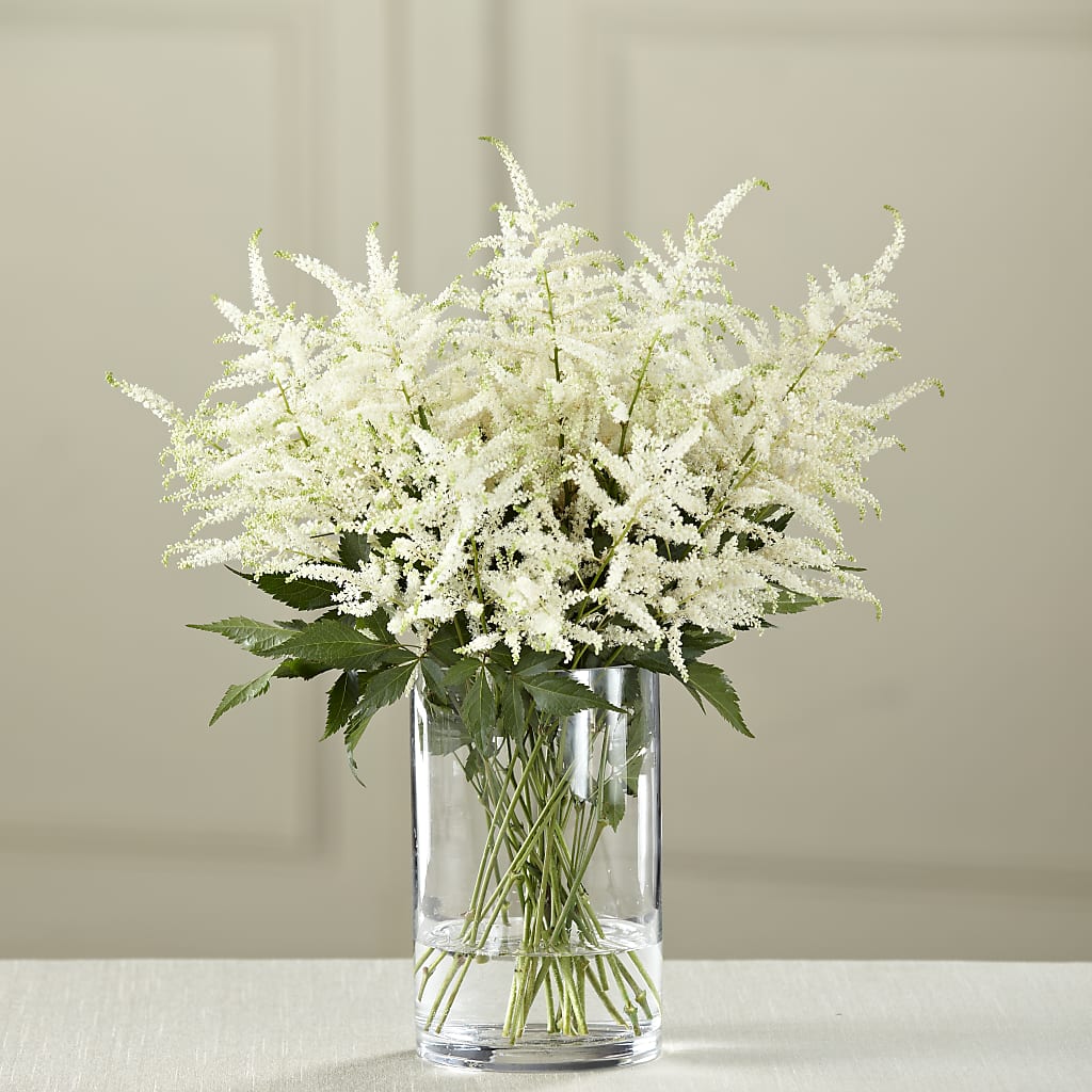 White Astilbe Bouquet – Twigs N Blooms, Gaylord MI