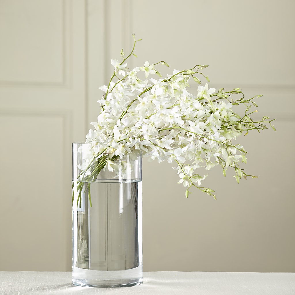 White Dendrobium Bouquet – Twigs N Blooms, Gaylord MI