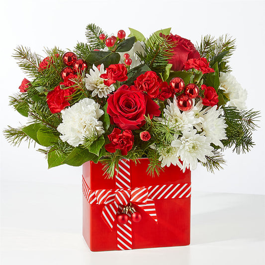 Presents Under the Tree Bouquet –  Twigs N Blooms, Gaylord MI