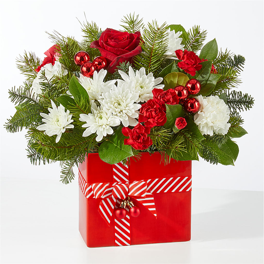 Presents Under the Tree Bouquet –  Twigs N Blooms, Gaylord MI
