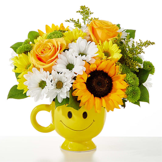 Be Happy Bouquet –  Twigs N Blooms, Gaylord MI