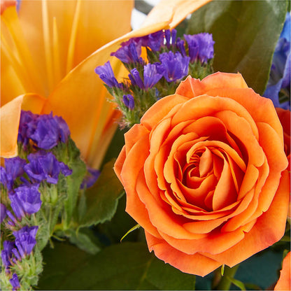 Radiant Citrus Box Bouquet –  Twigs N Blooms, Gaylord MI