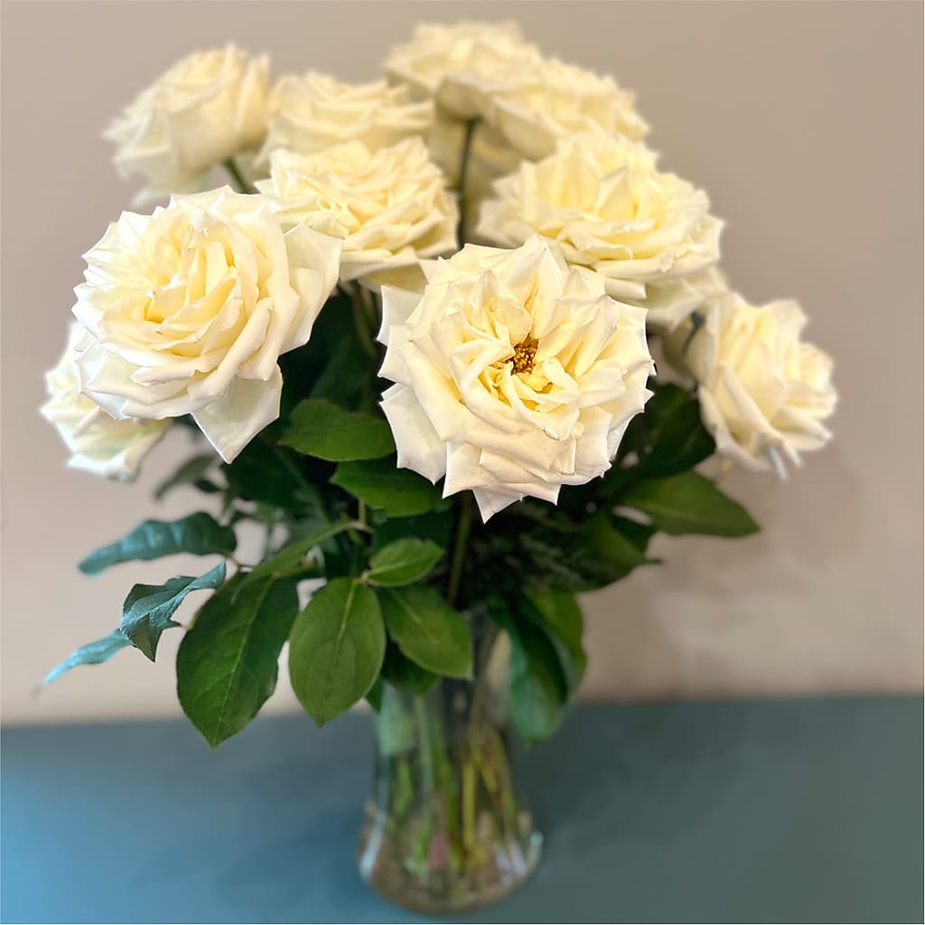 Long Stem Yellow Rose Bouquet –  Twigs N Blooms, Gaylord MI