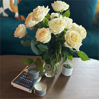 Long Stem Yellow Rose Bouquet –  Twigs N Blooms, Gaylord MI