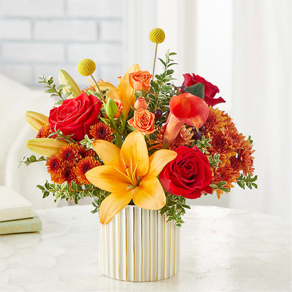 Scarlet Skies Bouquet –  Twigs N Blooms, Gaylord MI