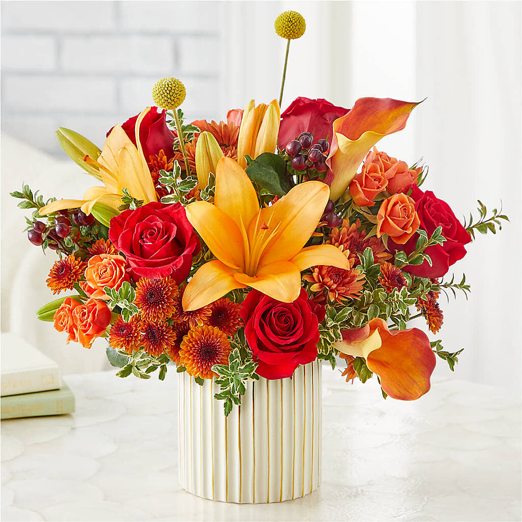 Scarlet Skies Bouquet –  Twigs N Blooms, Gaylord MI