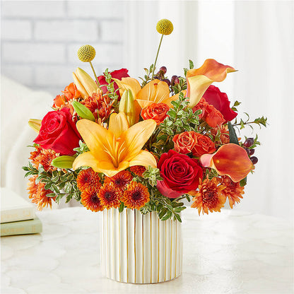 Scarlet Skies Bouquet –  Twigs N Blooms, Gaylord MI