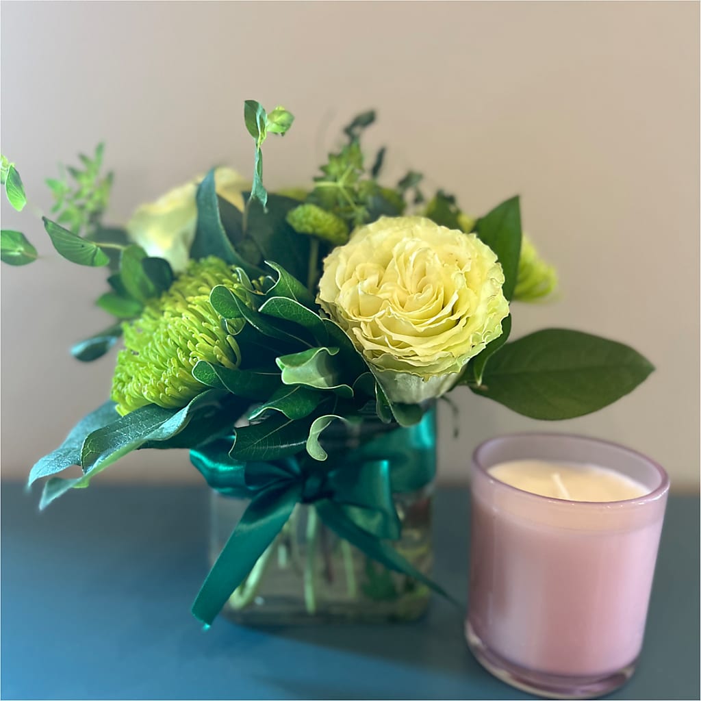 Emerald Forest Bouquet –  Twigs N Blooms, Gaylord MI