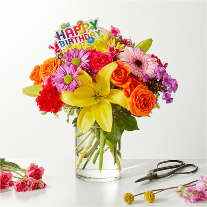 Cue the Confetti - A Florist Original –  Twigs N Blooms, Gaylord MI