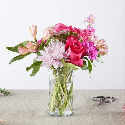 Pink Ribbon - A Florist Original –  Twigs N Blooms, Gaylord MI