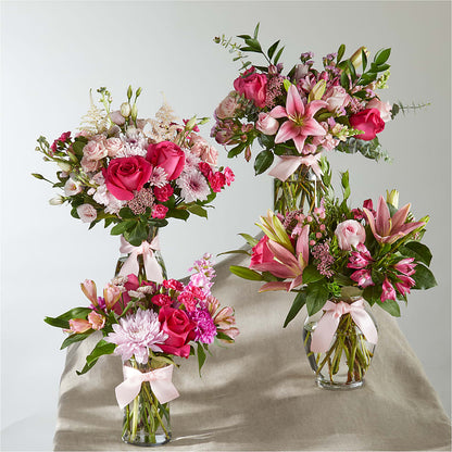 Pink Ribbon - A Florist Original –  Twigs N Blooms, Gaylord MI