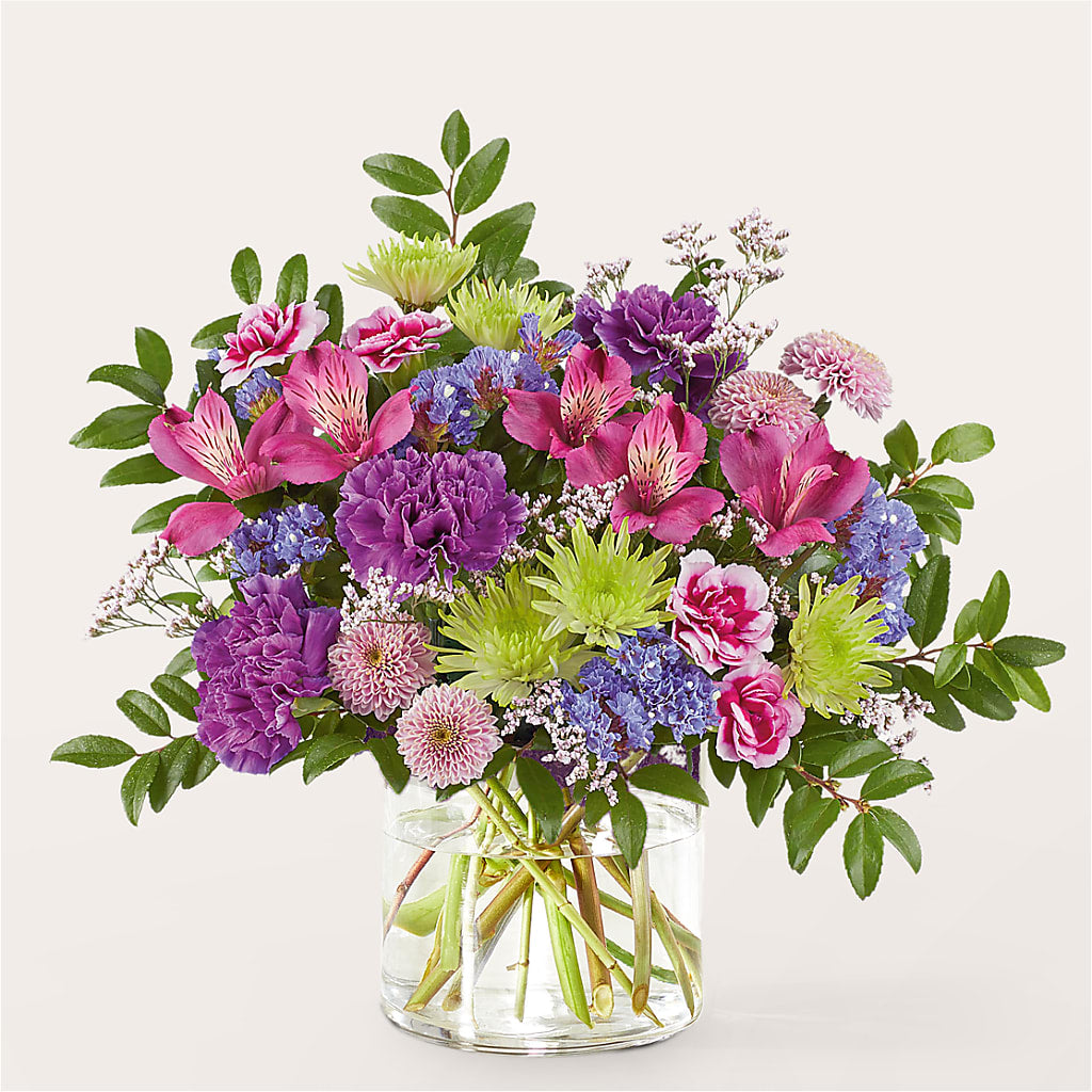 Glass Half Full Bouquet –  Twigs N Blooms, Gaylord MI