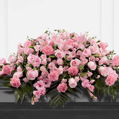 Garden of Comfort Casket Spray (Standard) –  Twigs N Blooms, Gaylord MI