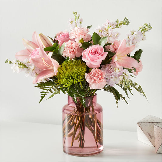 Pretty in Pink Bouquet –  Twigs N Blooms, Gaylord MI